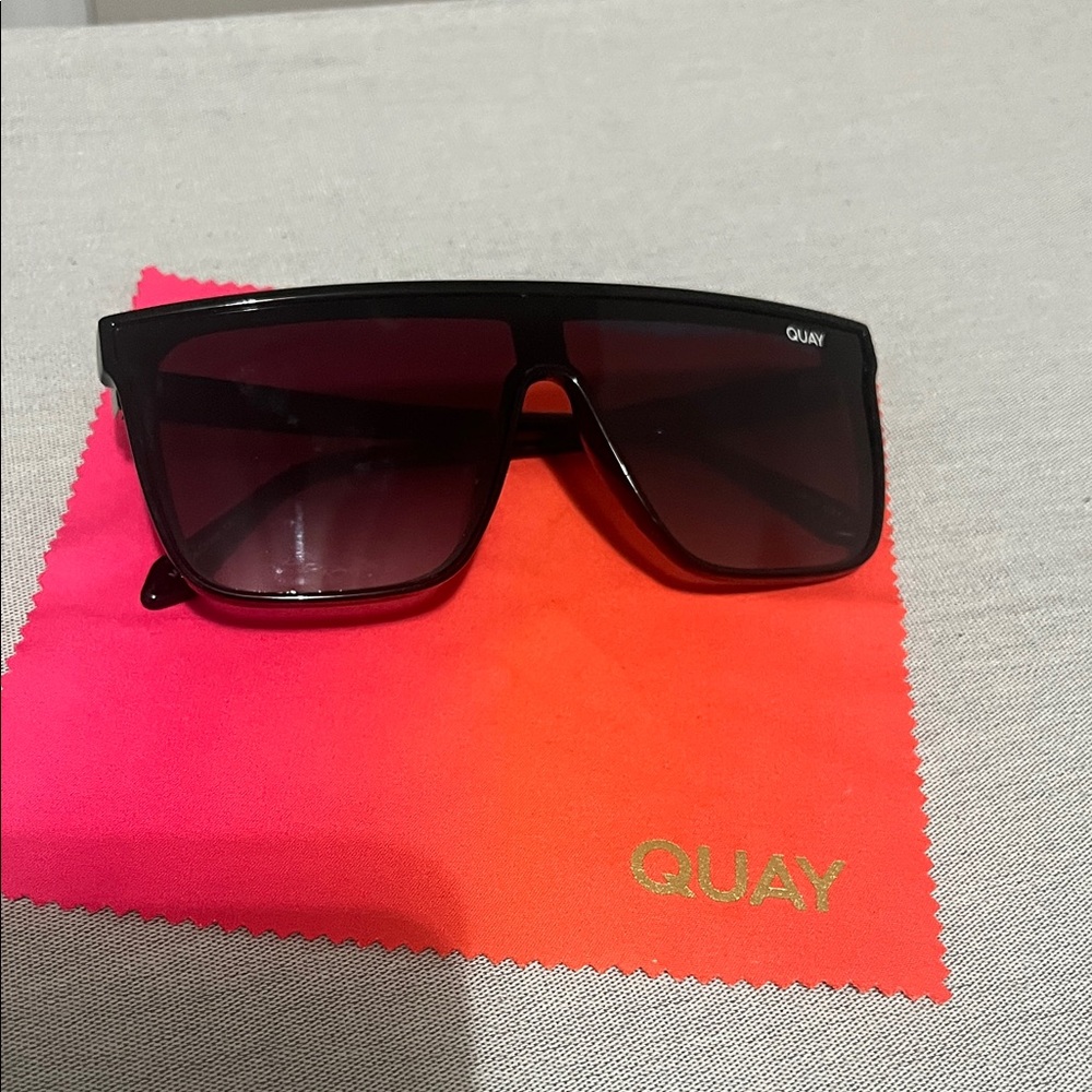 Quay Black Sunglasses